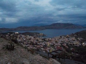Symi, early morning (6.55) in January