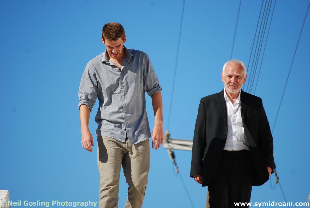 Filming 'The Thirteenth' photos by Neil Gosling