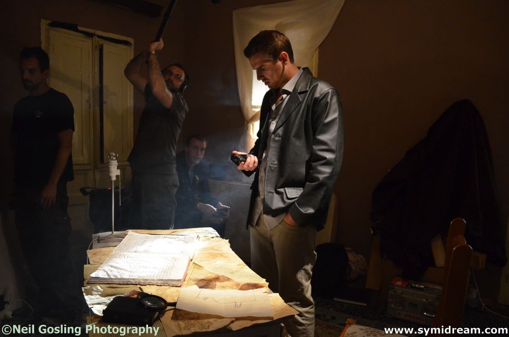 Filming 'The Thirteenth' photos by Neil Gosling
