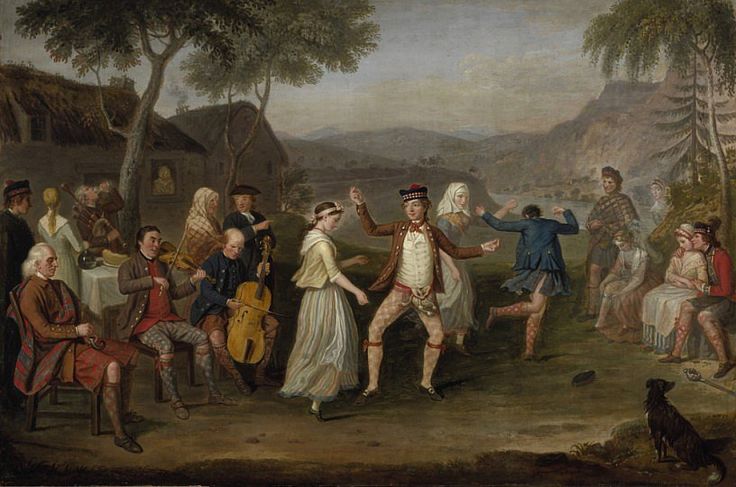 The celebration of the younger Earl’s first win (the Earl and Lady Louisa are not shown in this painting; they were checking his conkers for signs of damage).
