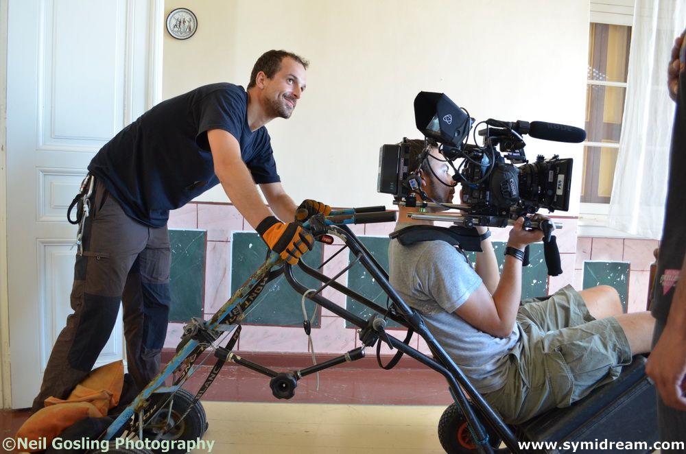 Filming The Thirteenth on Symi