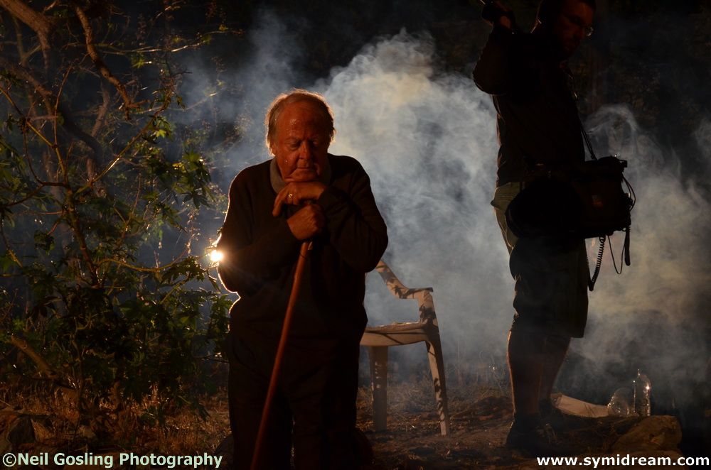Filming The Thirteenth on Symi