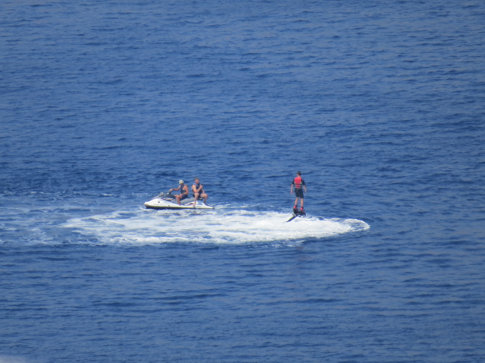 From my balcony to Nos, with a long lens on the camera