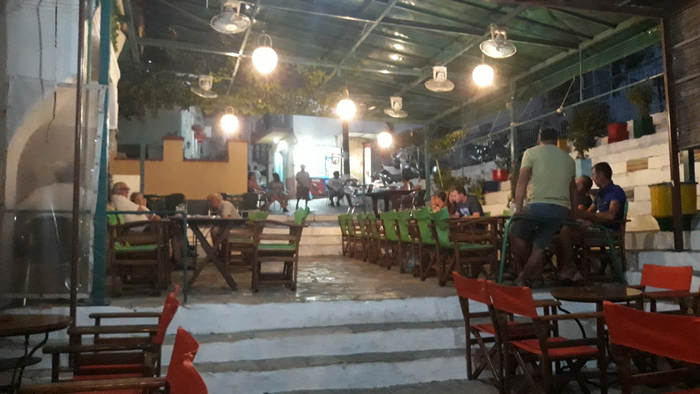 Village square last night