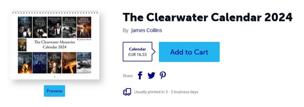 The Clearwater Calendar 2024' - www.lulu